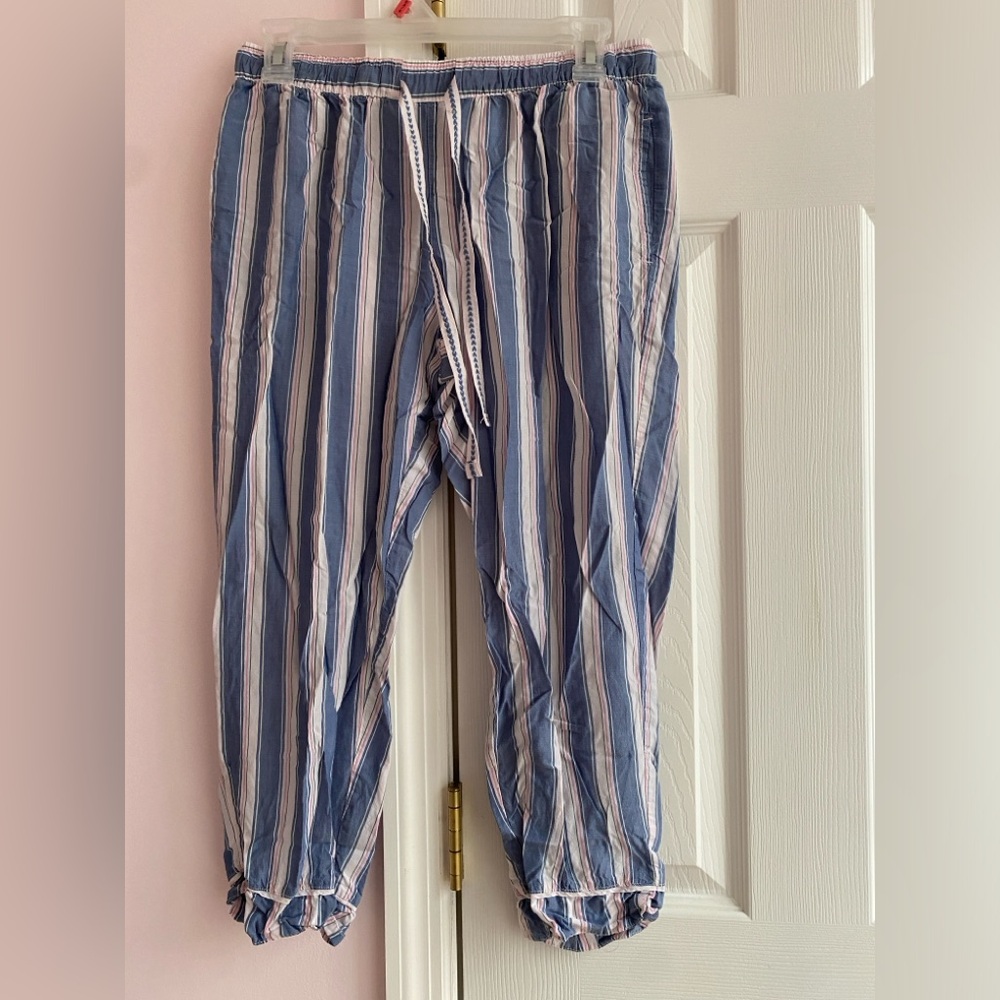 Striped Blue and White pj pants
